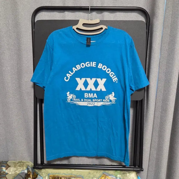 [BUNJANG] Gildan Vintage T-Shirt Blue M-L (95-100) / Gildan 빈티지 반팔 티셔츠 M-L(95-100)