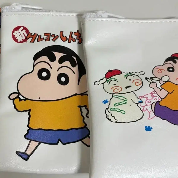 [BUNJANG] Crayon Shin-chan 35th Anniversary Asoto Collection Bundle Set Pouch / [일괄] 짱구 35주년 아소토 컬렉션 쿠지 가챠 파우치