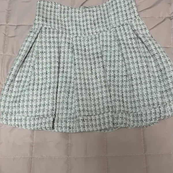 [BUNJANG] Michelle Macaron Tweed Skirt S / 미셸마카롱 트위드 미각스커트 S 양지뢰