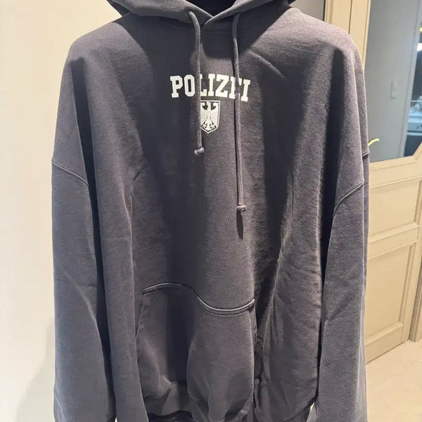 [BUNJANG] Vetements Police Hoodie / 베트멍 폴리스 후드 S