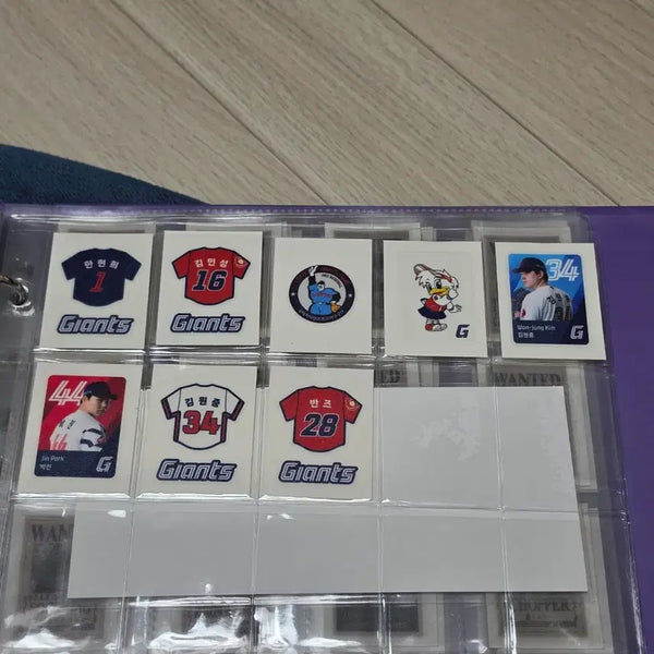 [BUNJANG] KBO Baseball Tti-busil Bundle Set / 크보빵 야구 띠부씰 일괄 판매