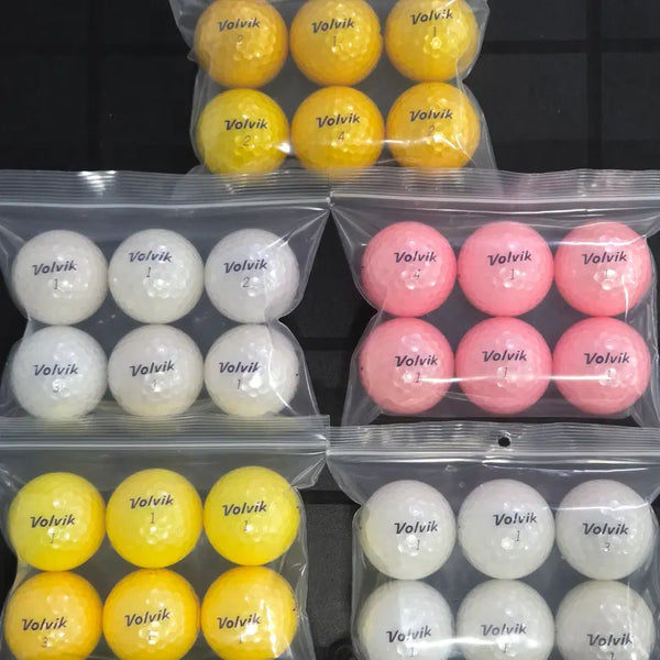 [BUNJANG] Volvik Solice A-Grade 3-Piece Colored Used Golf Balls (30 Balls) / 볼빅 솔리체 A급 3피스 컬러 로스트볼 30구 중고골프공 -무료배송-