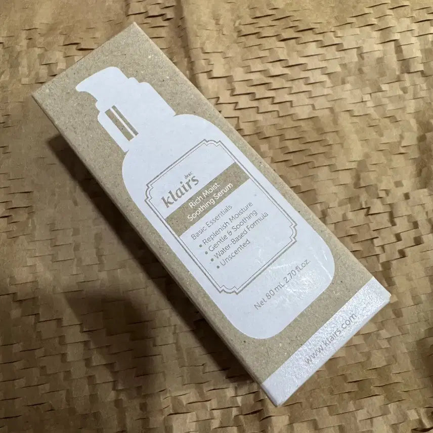 [BUNJANG] Klairs Rich Moist Soothing Serum (New) / (새상품) 클레어스 리치 모이스트 수딩 세럼