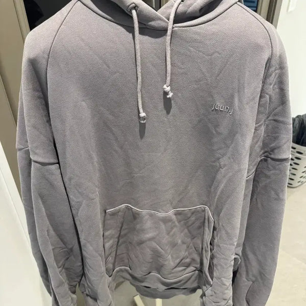 [BUNJANG] Juun.J Archive Hoodie Grey M / 준지 아카이브 후드 그레이 M