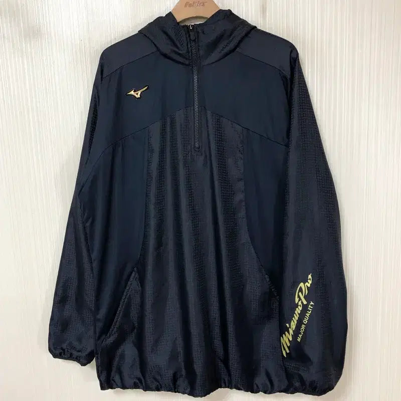 [BUNJANG] Mizuno Pro Half Zip Breath Thermo Windparker 2XL (3XL) / 미즈노프로 하프집업 브레스써모 윈드파커 2XO(3XL)