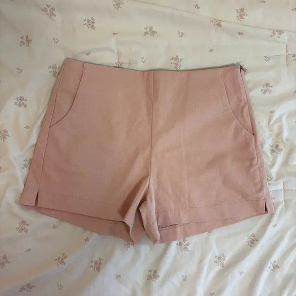 [BUNJANG] Coral Pink Short Pants / 코랄 핑크 숏팬츠
