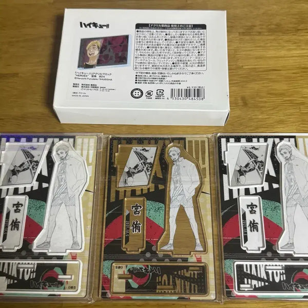 [BUNJANG] Haikyuu!! Miya Atsumu Birthday Diorama & Acrylic Block / 하이큐 미야 아츠무 디오라마,생일 아크릴 블럭