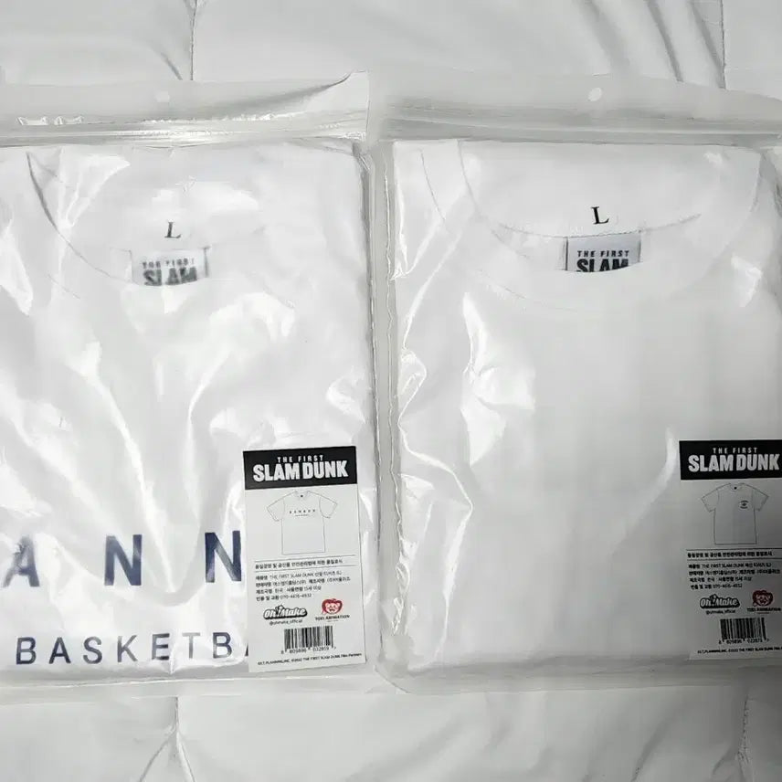 [BUNJANG] Slam Dunk Shohoku & Sannoh Graphic T-Shirt - L Size (Kagura, Rukawa, Mitsui, etc.) / 슬램덩크 북산 산왕 티셔츠 L 강백호 송태섭 서태웅 정대만 정우성 이명헌