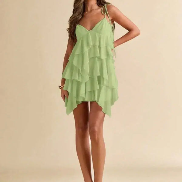 [BUNJANG] Mini Chiffon Dress M / 미니 쉬폰 원피스예요 M