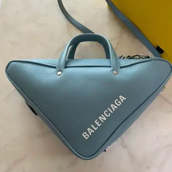 [BUNJANG] Balenciaga Triangle Bag Small Blue / 발렌시아가 트라이앵글 백 스몰 블루