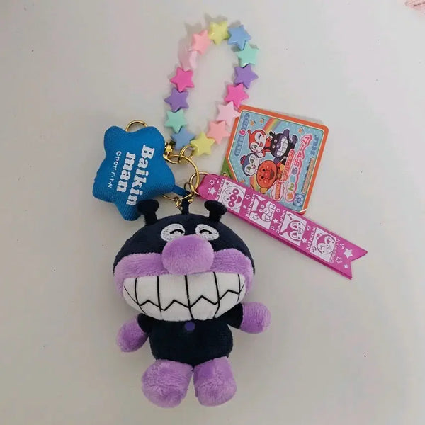 [BUNJANG] Baek-cheon-man Stuffed Toy Keychain / 세균맨 인형 키링