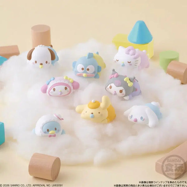 [BUNJANG] Sanrio "Mallow" Figure 6pc Set / 산리오 말랑피규어 6종세트