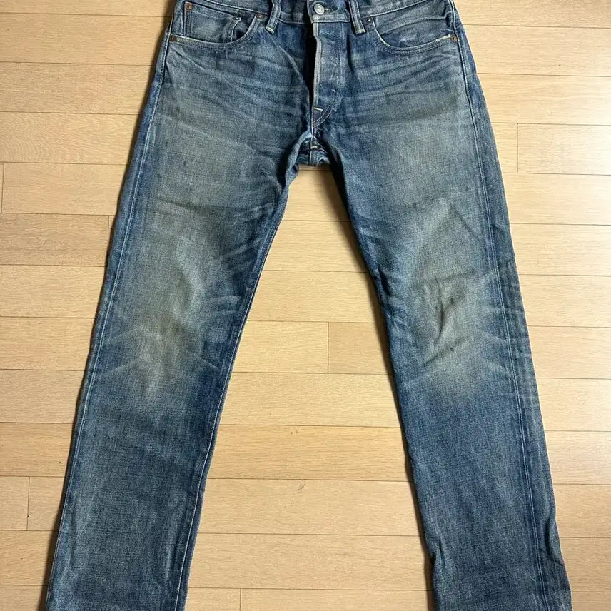 [BUNJANG] RRL Low Straight Washed Denim 29x30 / RRL 더블알엘 로우스트레이트 워싱 데님 29x30