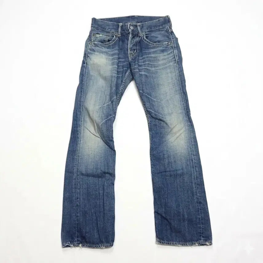 [BUNJANG] Omnigod 12oz Vintage Cat Wash Denim Pants / [MADE IN JAPAN] 옴니갓 12oz 빈티지 캣워싱 데님팬츠