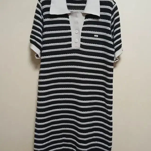 [BUNJANG] Jucy Judy Striped Knit Long Dress / 쥬시쥬디 스트라이프 니트 롱 원피스 85