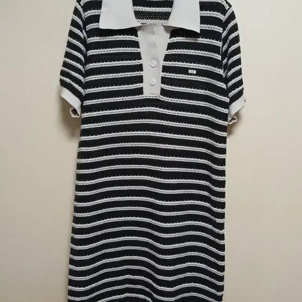 [BUNJANG] Jucy Judy Striped Knit Long Dress / 쥬시쥬디 스트라이프 니트 롱 원피스 85