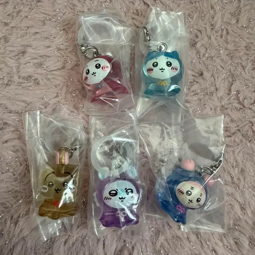 [BUNJANG] Chiikawa Cheering Charm Full Set of 5 / 2주 내 출고/치이카와) 치이카와 메지루시 5종 풀세트