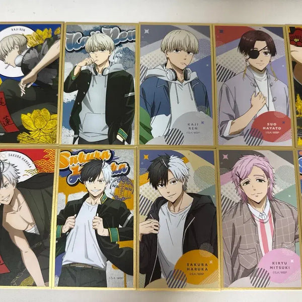 [BUNJANG] Winbre Kaji Sakura Color Clear Card Bundle Set / 윈브레 카지 사쿠라 등 색지 카드 일괄