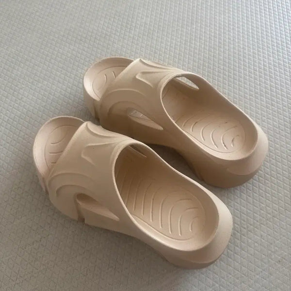 [BUNJANG] Shin Sooji Platform Slippers / 신수지 통굽슬리퍼