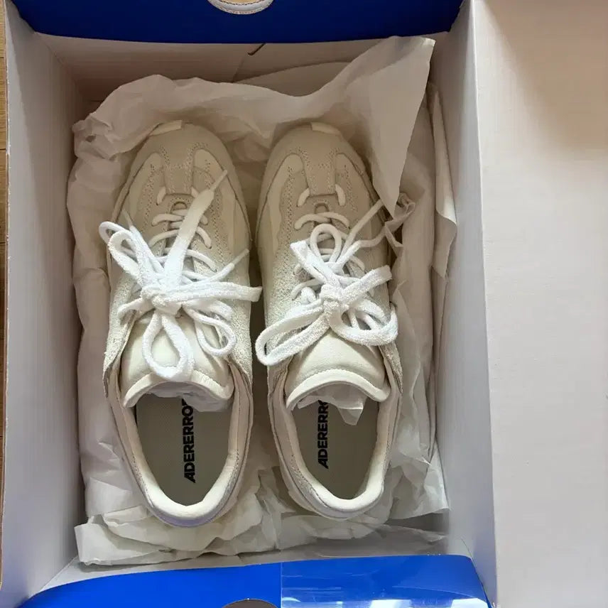 [BUNJANG] Ader Error x Off-White Sneakers / 아더에러 스키드 오프화이트 운동화 신발