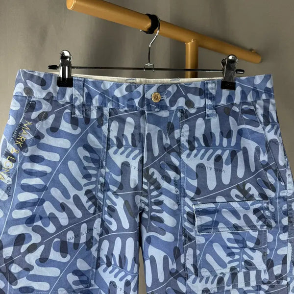 [BUNJANG] Mark & Lona Pattern Shorts (Men's, Size M) / M ) 매장판 마크앤로나 남성 패턴 반바지