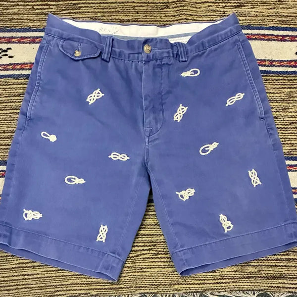 [BUNJANG] Polo Ralph Lauren Cotton Bedford Garment Embroidered Chino Shorts / (30)폴로랄프로렌 코튼 배드포드 가먼트 자수 치노쇼츠 반바지