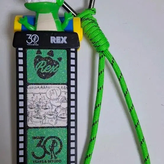 [BUNJANG] Disney Pixar Toy Story 30th Anniversary Rex Keyring Pendant / 픽사 디즈니 토이스토리 렉스 30주년 키링 팬던트