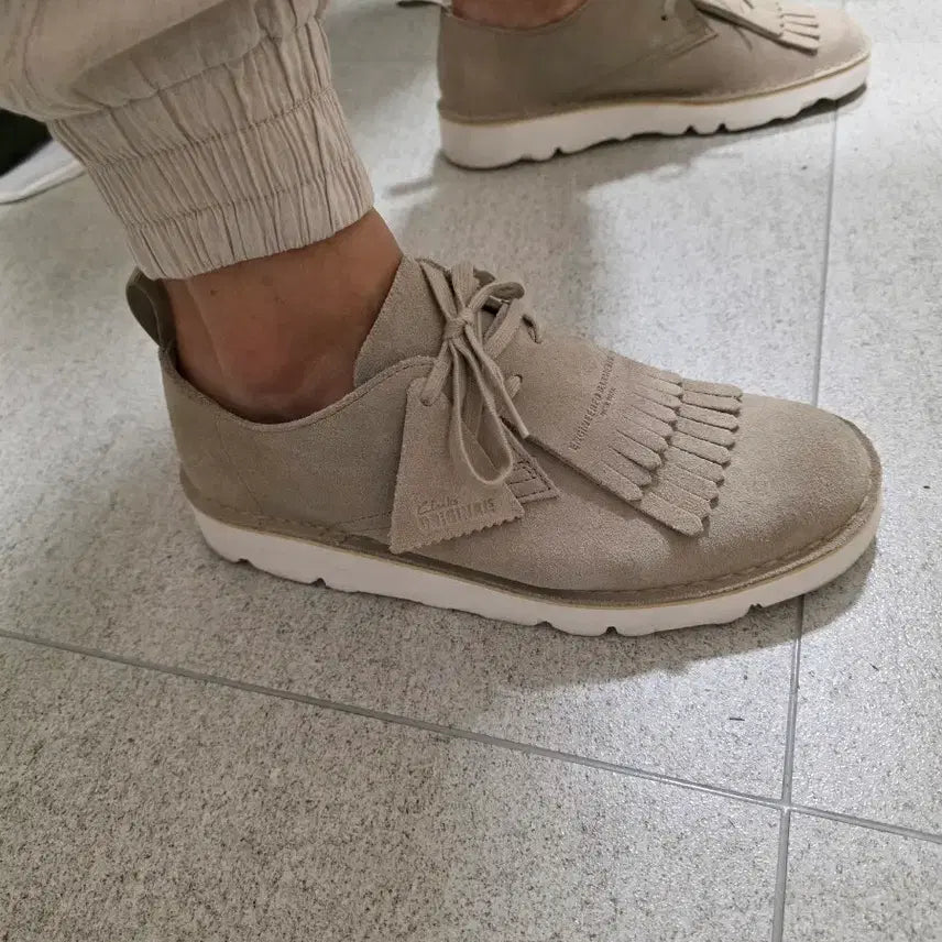 [BUNJANG] Clarks x Engineered Garments Desert Kahn Wallabee Shoes / 클락스x엔지니어드가먼츠 데저트 칸 왈라비 슈즈