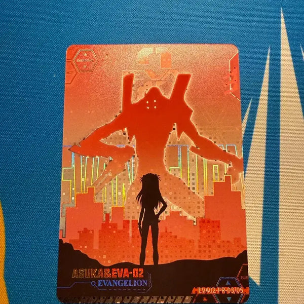 [BUNJANG] Evangelion Asuka EVA-02 FR Card / 에반게리온 아스카 EVA-02 FR 카드