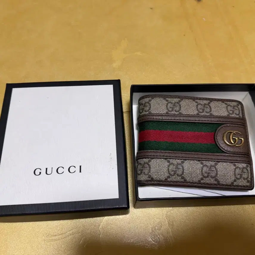 [BUNJANG] Gucci Ophidia Bifold Wallet / GUCCI 구찌 오디피아 반지갑