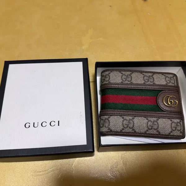 [BUNJANG] Gucci Ophidia Bifold Wallet / GUCCI 구찌 오디피아 반지갑