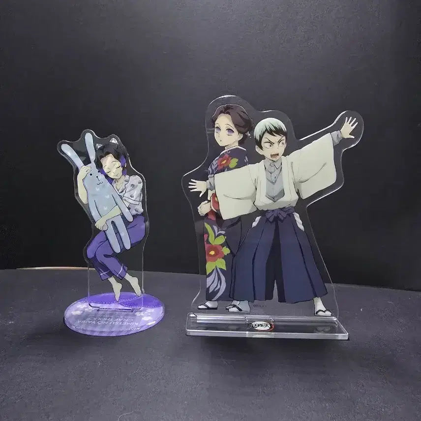 [BUNJANG] Demon Slayer Shinobu Tamayo Acrylic Standee Bundle Set / (일괄) 귀멸의 칼날 시노부, 타마요(유시로) 아크릴스탠드 팝니다.