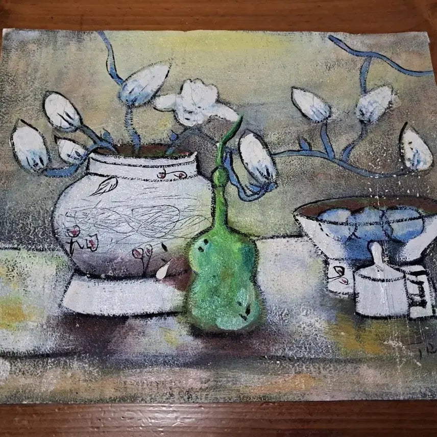 [BUNJANG] Oil Painting Still Life / 유화 정물 그림