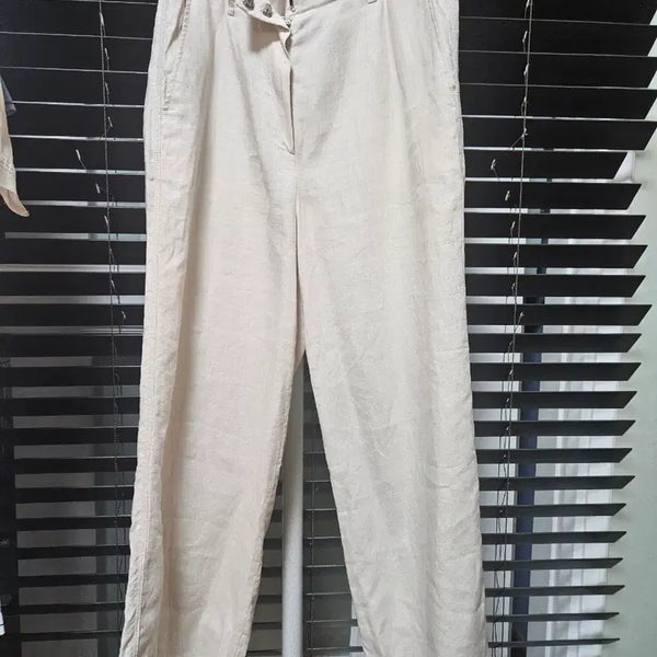 [BUNJANG] ATHE Linen Wide Pants / 아떼 린넨 와이드 팬츠