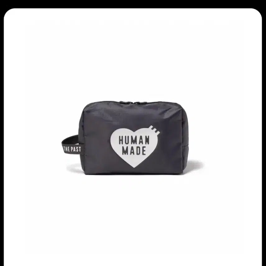 [BUNJANG] Human Made Black Pouch Bag / 휴먼메이드 블랙 파우치 백