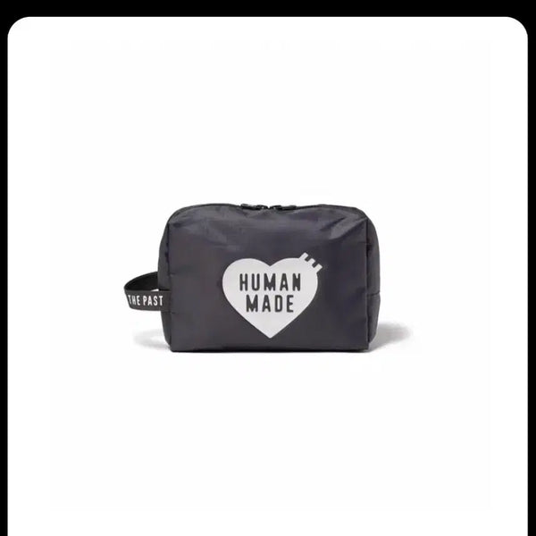 [BUNJANG] Human Made Black Pouch Bag / 휴먼메이드 블랙 파우치 백