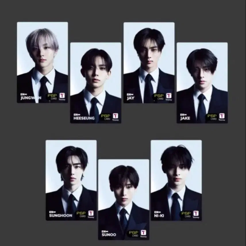 [BUNJANG] ENHYPEN Sunoo T-money Transportation Card (Sealed) / 미개봉) ENHYPEN 엔하이픈 선우 티머니 교통카드