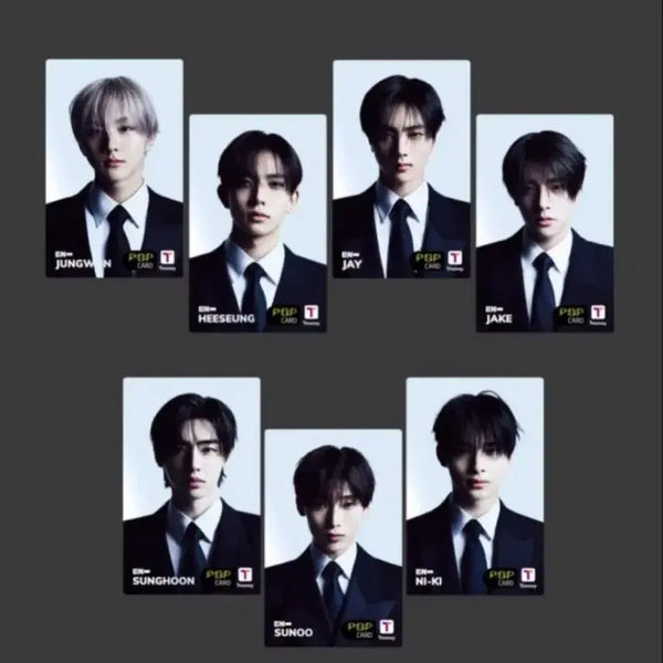 [BUNJANG] ENHYPEN Sunoo T-money Transportation Card (Sealed) / 미개봉) ENHYPEN 엔하이픈 선우 티머니 교통카드