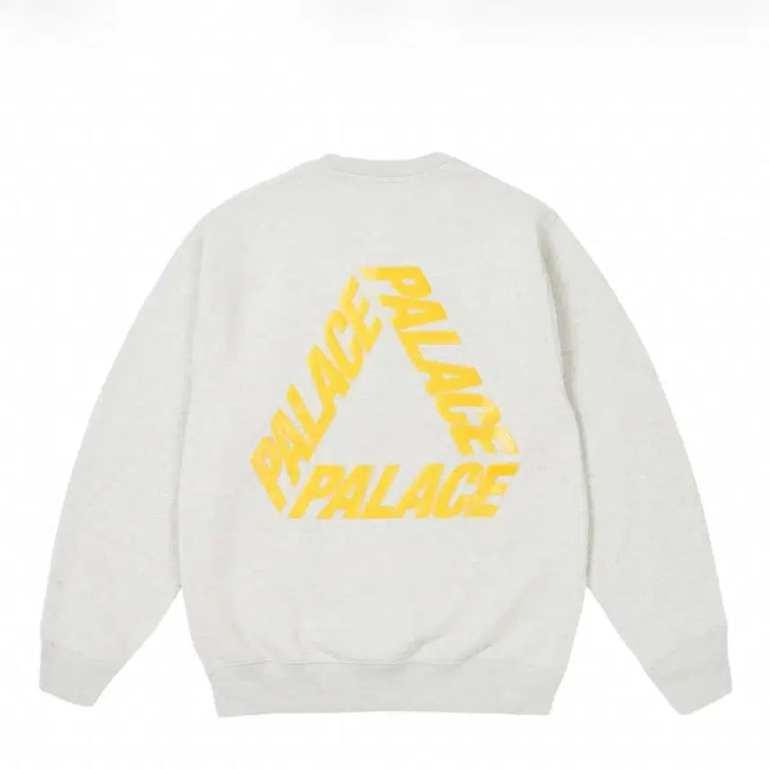 [BUNJANG] Palace P3 Glitter Crewneck Sweatshirt Grey / [XL] 팔라스 P3 글리터 크루 그레이 말