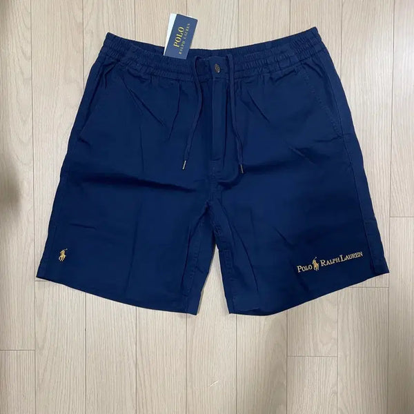 [BUNJANG] Polo Ralph Lauren Logo Cotton Shorts Navy M / [새제품] 폴로 Ralph Lauren 로고 면반바지 네이비 M