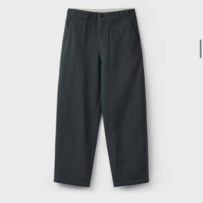 [BUNJANG] Union Blue Acorn Twill Chino Pants Washed Black / 유니온블루 아콘 트윌 치노 팬츠 워시드 블랙M