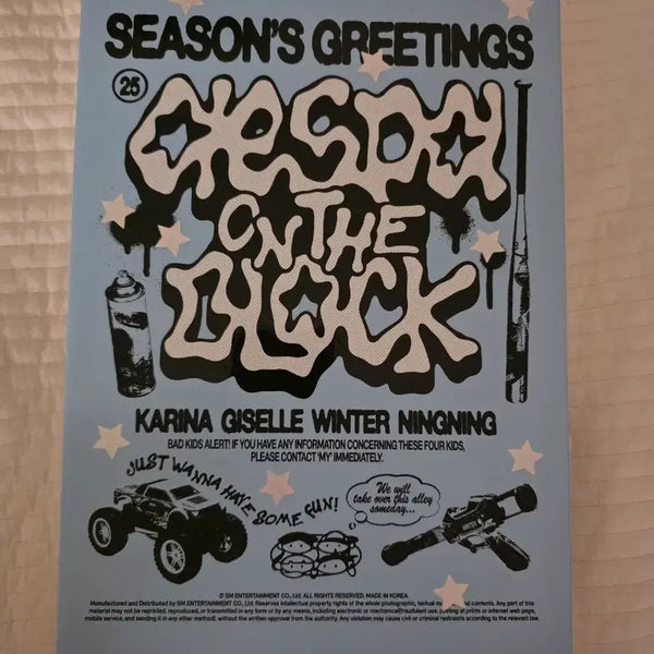 [BUNJANG] Aespa 2025 Season's Greetings Sealed / [새제품] [포카 포함] 에스파 시즌그리팅 시그 새제품 2025 판매