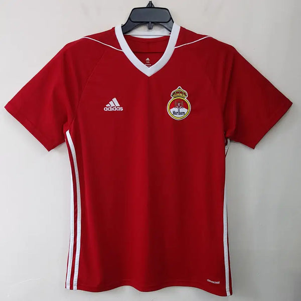 [BUNJANG] Adidas V-Neck Short Sleeve Jersey Red 105 (Unworn) / 미착용 아디다스 105 V넥 반팔 져지. RD. S