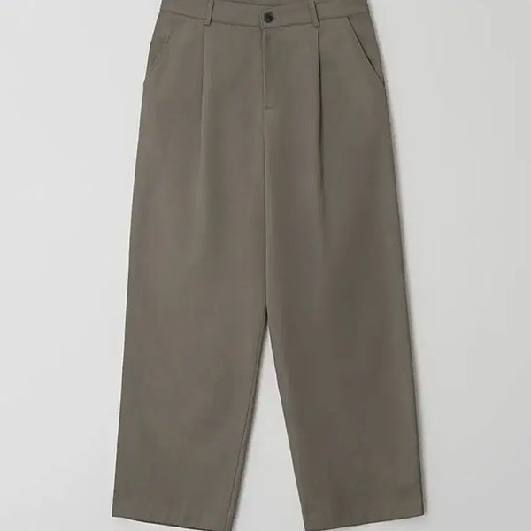[BUNJANG] Billionaire Classic Cotton Buckle Pants Khaki L / (새상품 택포가격) 빌리언트 클래식 코튼 비조 팬츠 카키 L
