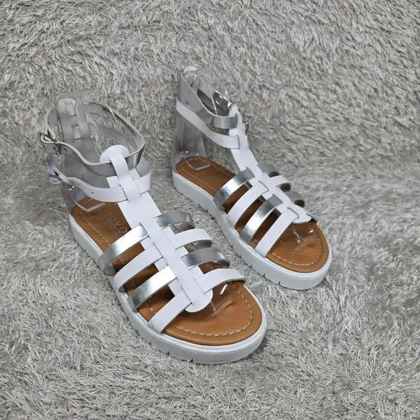 [BUNJANG] NUOVO Gladiator Ankle Sandals / 구제짱짱맨 36/230 NUOVO 누오보 앵클 글라디에이터 샌들