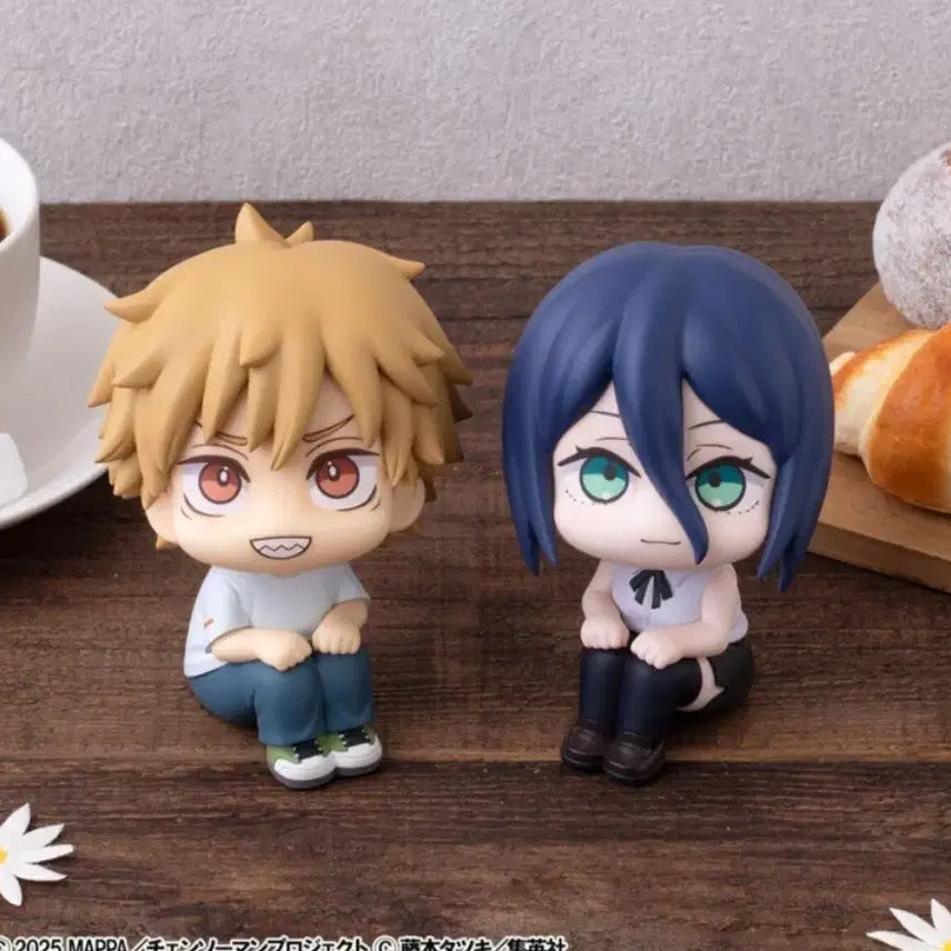 [BUNJANG] Chainsaw Man Denji & Reze Lookup Figure Bundle Set with Bonus / 체인소맨 덴지,레제 룩업 피규어 일괄 판매 특전o