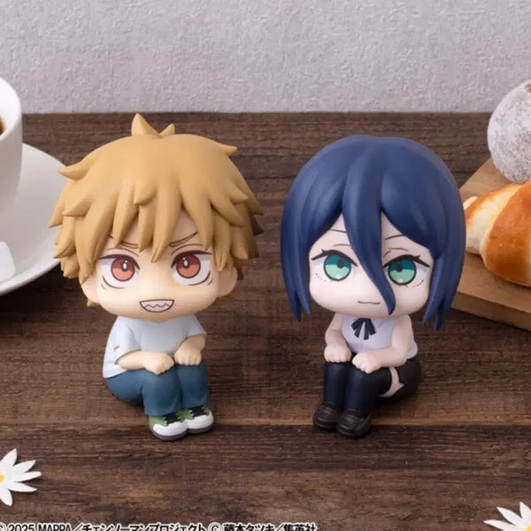 [BUNJANG] Chainsaw Man Denji & Reze Lookup Figure Bundle Set with Bonus / 체인소맨 덴지,레제 룩업 피규어 일괄 판매 특전o