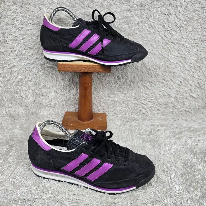 [BUNJANG] Adidas SL72 Purple Black Sneakers / 구제짱짱맨 220 아디다스 SL72 퍼플 블랙 스니커즈