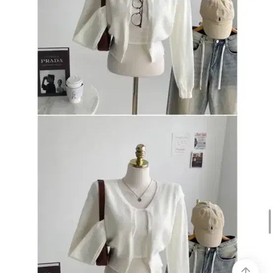 [BUNJANG] Ablley V-Neck Cardigan / 에이블리 브이넥 가디건