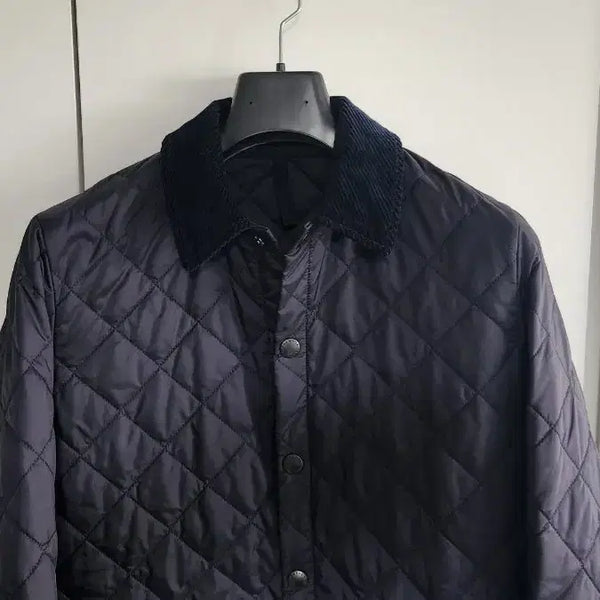 [BUNJANG] Barbour Liddesdale Quilted Jacket Navy M / [M] Barbour 바버 리데스데일 네이비 퀼팅 자켓